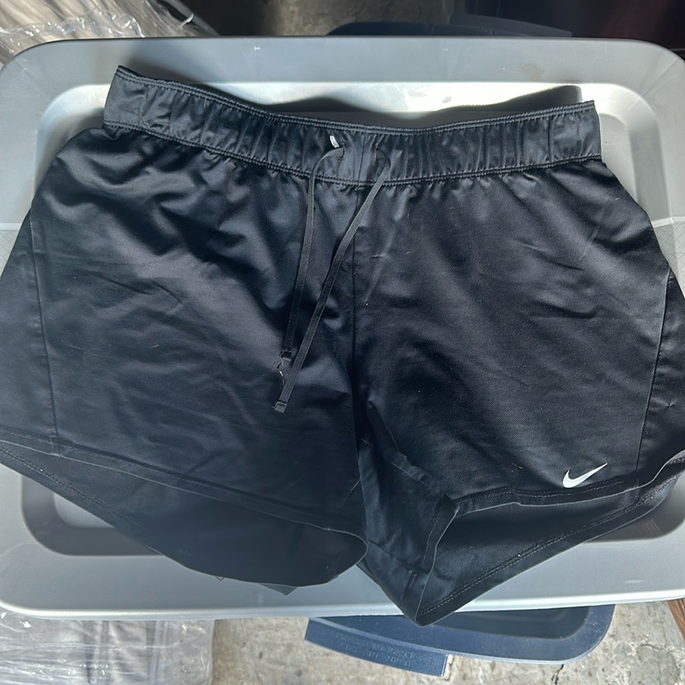 Black Nike Dri-Fit shorts